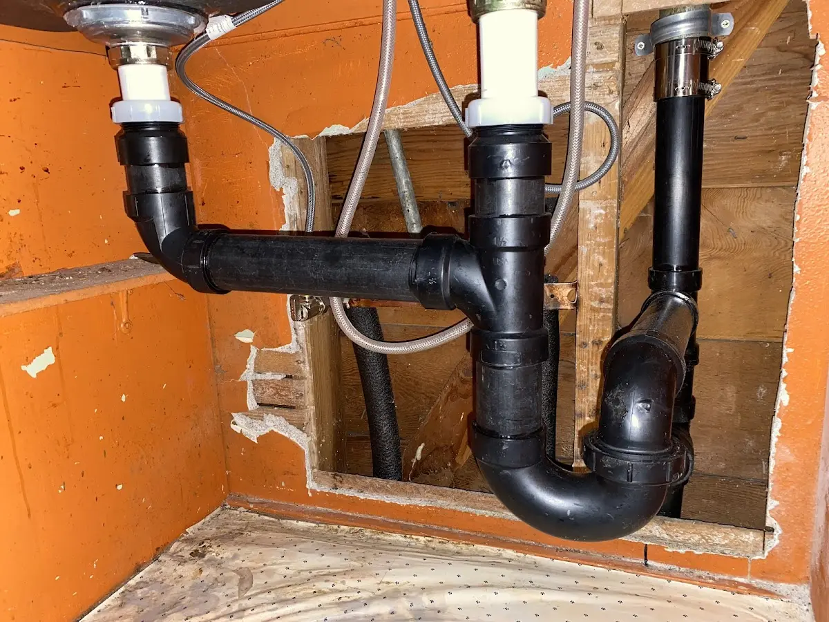 Professional Repiping Services equipment and tools on the job in Barnstead